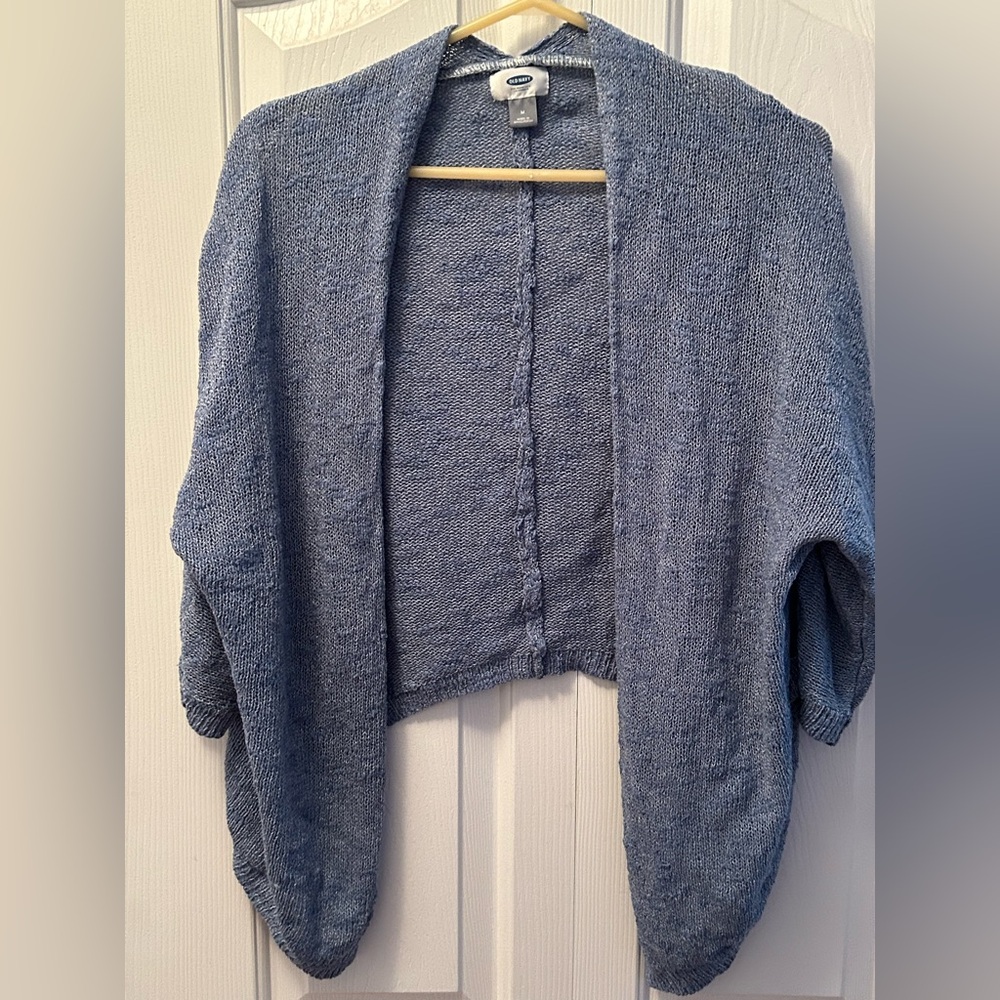 Old Navy Women's Blue Cardigan